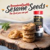 Fusion Select Roasted Black Sesame Seeds - Natural Toasted Sesame