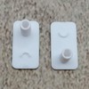 ULEIVA Replacement Clip 2 Pieces White Compatible with Kermi Type