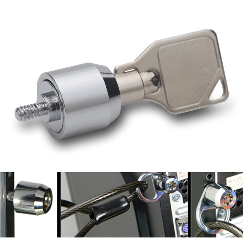 JAGTRADE Computer Case Screw Styles Lock Desktop Computer Hosting Chassis