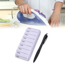 Pack of 200 Name Labels, Laundry Labels, Name Tags for Iron-on, Clothing Labels, Name Labels, Laundry Labels, Name Tape, Clothing Labels, with Pen