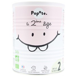 Popote 2nd Age From 6 to 12 Months Organic 400 g