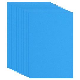 PATIKIL 10 hojas de espuma EVA azul cielo, 12 x 8 pulgadas, 2 mm de grosor, hojas de espuma para proyectos de manualidades, 30 x 20 cm