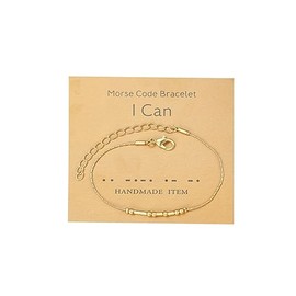 Stocking Stuffers Holiday Outfits for Women 2024 Morse Code Bracelets for Women Gifts Trendy Stuff Inspirational Gifts Friendship Gifts for Men