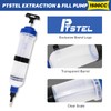 PTSTEL 1500ML/1.58Qt./51OZ Manual Fluid Extractor Pump, Oil Extraction and Filling