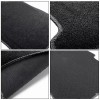 SDeelCase 4 Pc Custom Fit Black Front & Rear Carpets