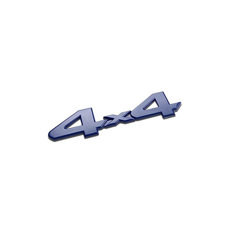 Auto Dynasty 3D Letter Metal Emblem 4x4 Badge (Blue) -