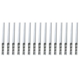 JSP Vinyl Privacy Fence Pickets, Tongue and Groove, 6.3W x 62.25L inches, White (11)