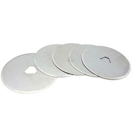 Taskar 60mm Rotary Cutter Blades for Olfa Etc - 5 Pack
