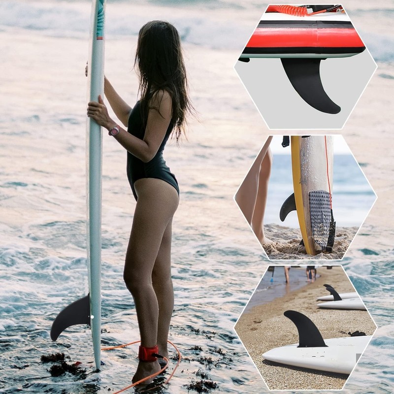 Kuuleyn Kayak Skeg Tracking Fin, Removable Centre Fin, Integral Fin