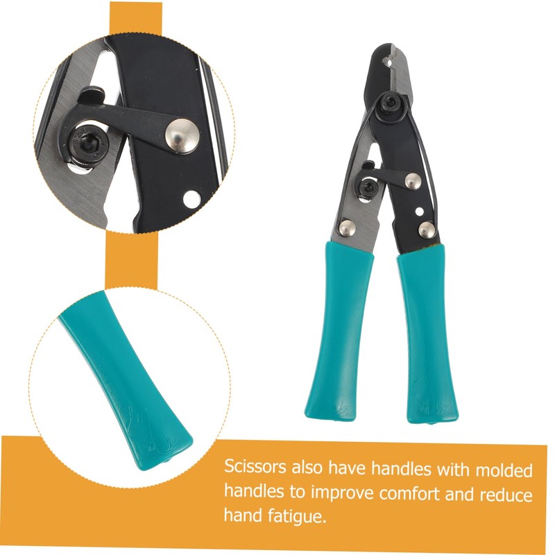 Gadpiparty 1pc Dark Green Capillary Scissors Durable Water Hose Cutting