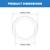 4 PCS Rubber O Rings, Rubber Washers for Faucet Sink,