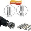 Teocpai Deburring External Chamfer Tool Bolt Thread Repair Tool Deburring