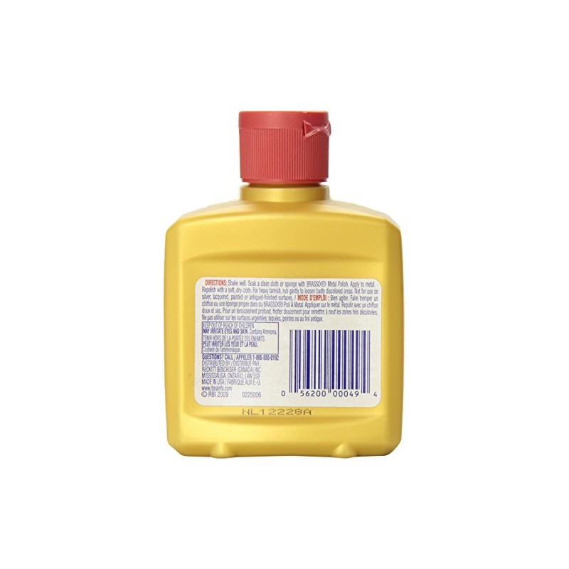 Brasso Brasso, Metal Polish, Cleans and Polishes - Brass Bronze