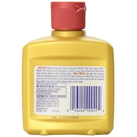 Brasso Brasso, Metal Polish, Cleans and Polishes - Brass Bronze Copper Stainless Steel, 142 ml