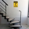 Berpahome (2 Pack) Caution Watch Your Step Signs, 10 x