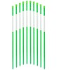 FiberMarker Reflective Driveway Markers 36-Inch Green 20-Pack 1/4-Inch Dia Solid