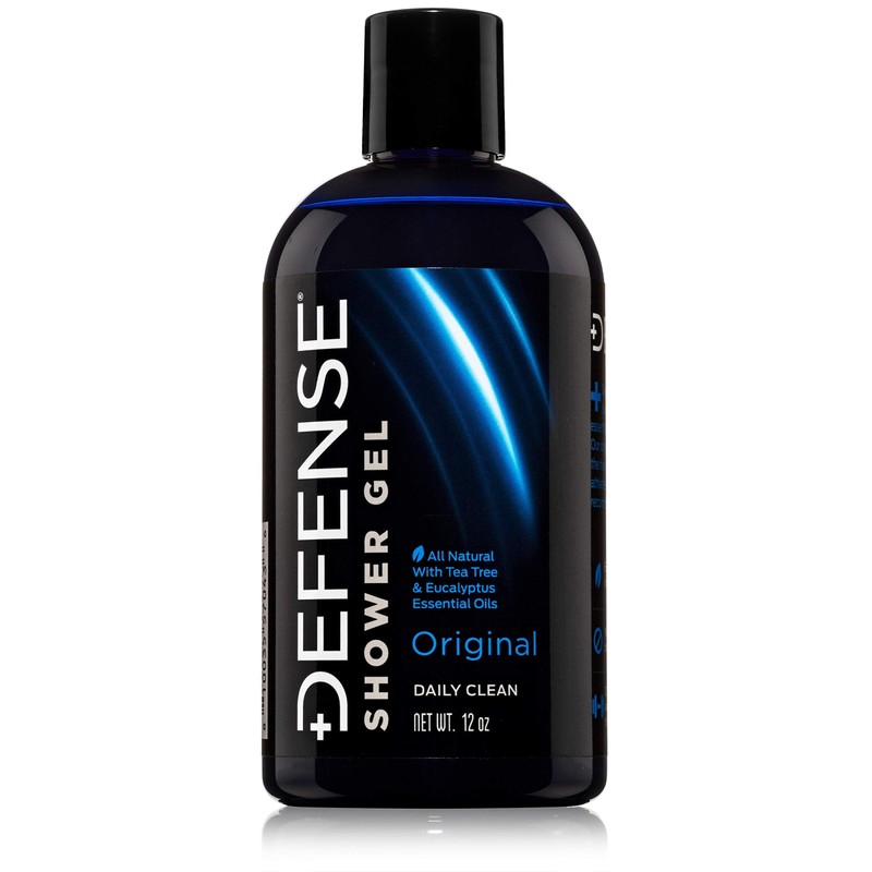 Defense Soap Body Wash Shower Gel 12 Oz - Natural