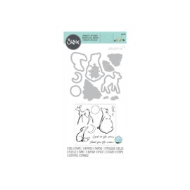 Sizzix Framelits Die & Stamp Set by Josh Griffiths-Twilight Animals