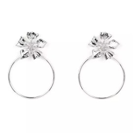 Paparazzi Jewelry Accessories - Vintage - Buttercup Bliss - Silver Earrings