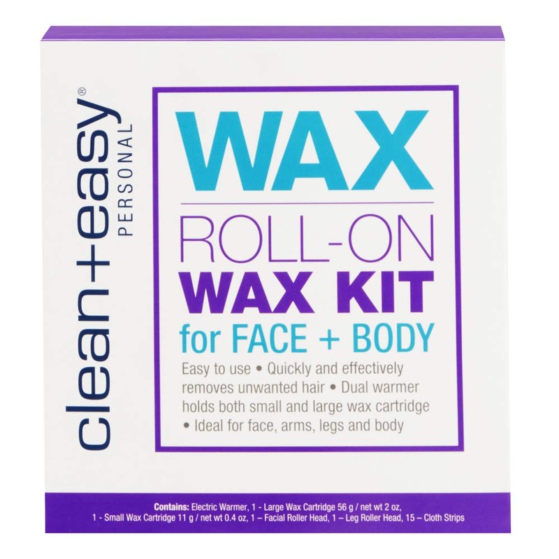 Clean + Easy Roll On Wax Kit – Hair Removal