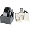 MEETOOT 1pcs QP-02-4.7 PTC Refrigerator Start Relay 3 Pin Coolers