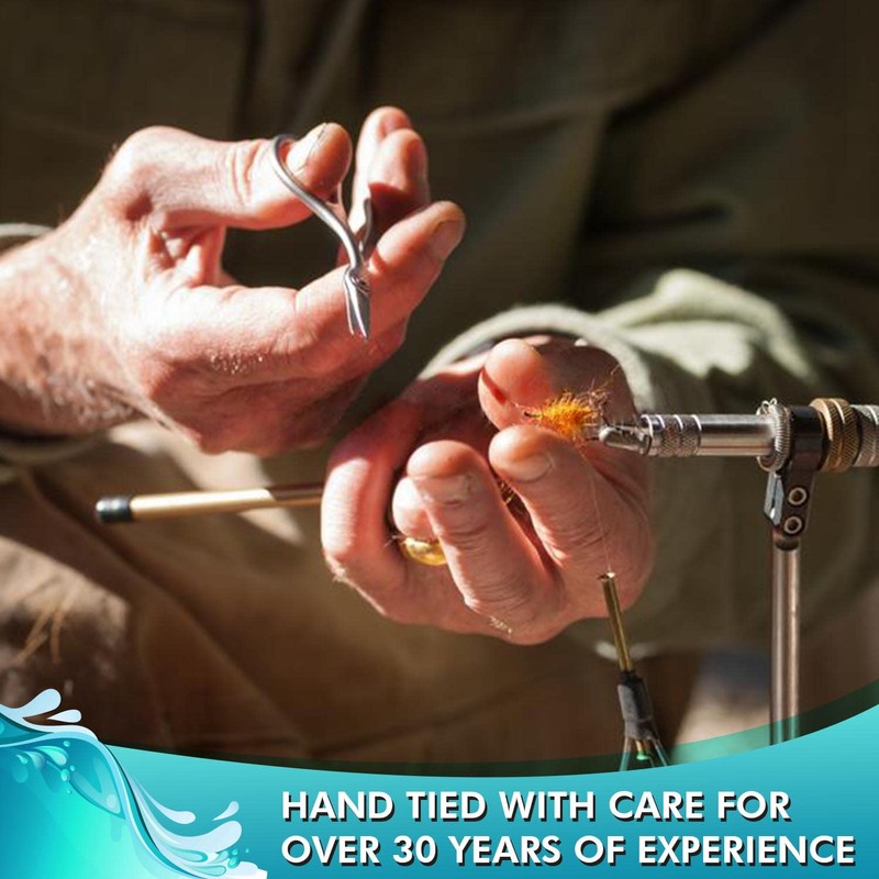 Feeder Creek Moscas de pesca con mosca | Cabeza de