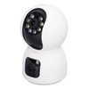Dual Lens Security Camera Wireless 1080P 2 Way Talk Baby
