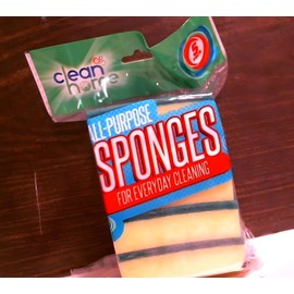 Home Smart HS-01933 All-Purpose Sponges, 5 ct, Everyday Cleaning, FS
