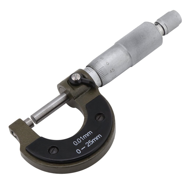 Micrómetro Exterior Digital de 0 a 25 Mm, Material de