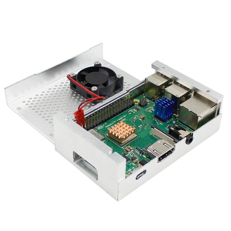 Metal Case Enclosure Heat Sink Dust‑Proof Chassis Motherboard Parts for