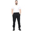 SKYTEX UK Mens Fleece Jogging Bottoms S-6XL (L, Black)