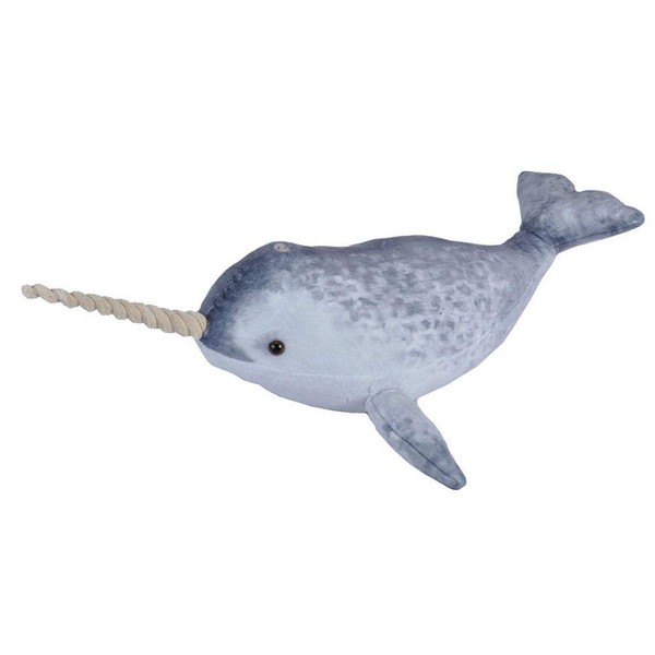 Wild Republic Narwhal Plush, Stuffed Animal, Plush Toy, Gifts for Kids, Living Ocean 25 Inches