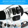 Dreamizer Chrome Motorcycle 1" Handlebar Control Switches+ Wiring Harness For