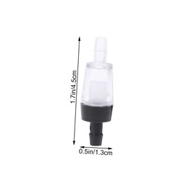 Ipetboom Aquarium Air Pump Check Valve 20 Pcs Plastic Non-Return Valves Fish Tank Air Check