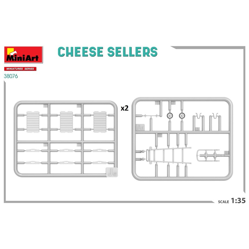MiniArt Cheese Sellers