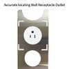 Ceramic Tile Hole Locator, Stainless Steel Universal Punching Tool for