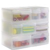 Rotho Systemix Tower Plastic Storage Box, Size XS, 19.6 x