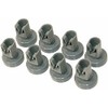 Aspares Dishwasher Upper Basket Wheels for Zanussi 25mm (Set of