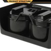 CNNELL Center Console Cup Holder Compatible with Chevy Colorado 2004-2012/Fit