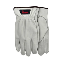 Watson Gloves Man Handlers Driver Style Glove - Full-Grain Cowhide Leather & Slip-On Cuff (Extra Large)