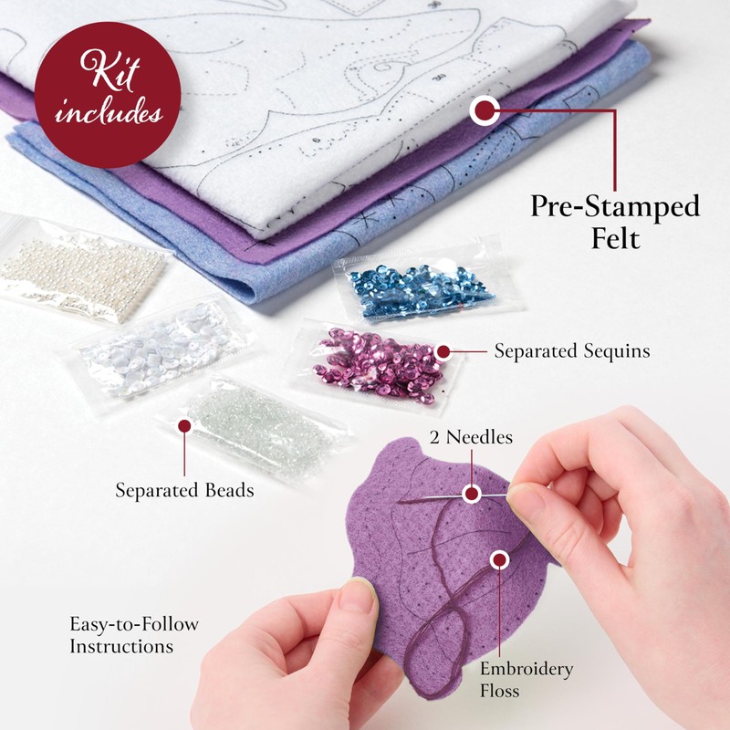 Bucilla, Santa's Sea Life, Perfect for DIY Arts and Crafts
