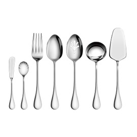 Artaste 18/10 Stainless Steel Elegant Serving & Hostess Flatware Sets (7-Piece Hostess Set)