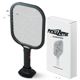 Electric Fly Swatter Racket, Mosquito Zapper Racket, Fly Zapper for Indoor and Outdoor, Flying Bug Zapper Racket, Gnat Zapper, Portable Bug Zapper Indoor Racket (Battery Powered)