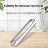 Selxran 5 Pcs Multifunctional Peeler Peeler, 55mm Stainless Steel Citrus