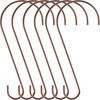 Hotop 6 Pieces Heavy Duty Big S Hooks Bird Feeder