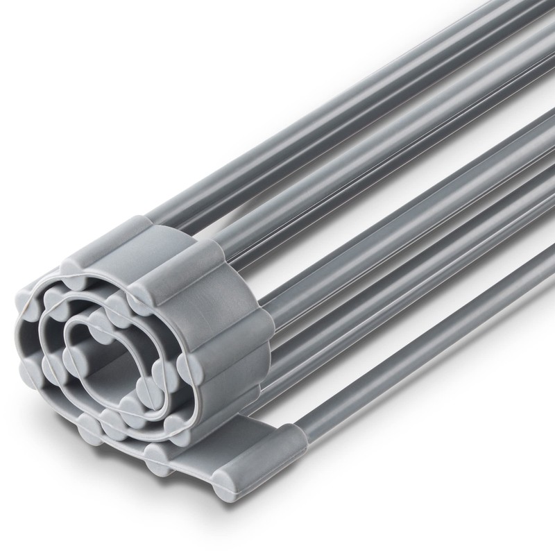edge Roll Up Dish Drainer, Over The Sink Multi-Purpose Foldable