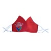Masked & Vaccinated Vaccine Face Mask Reusable with Filter Slot