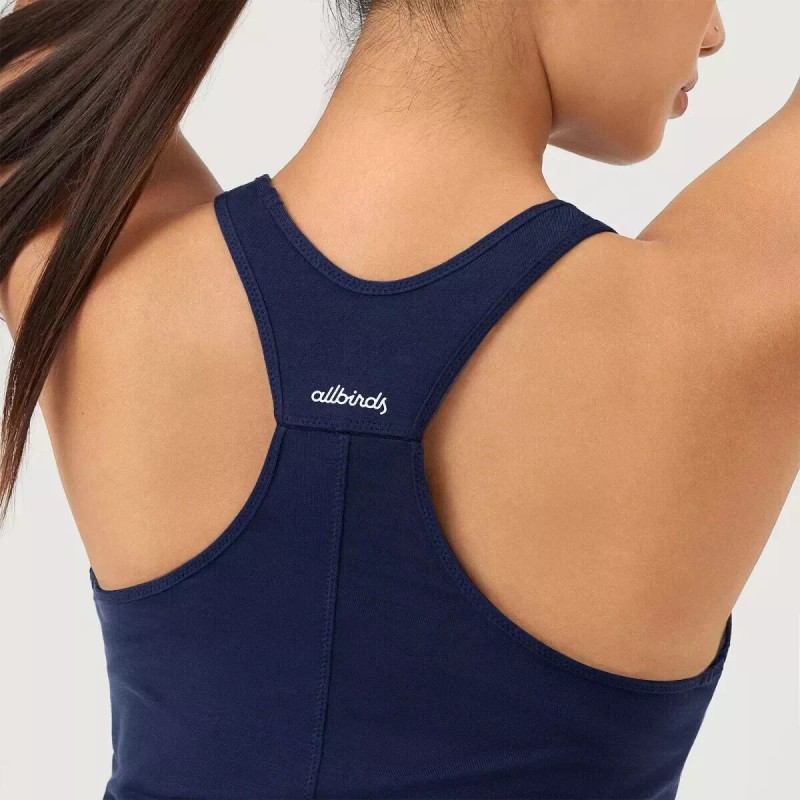 allbirds Women's Natural Flow Studio Tank True Navy Sz Medium