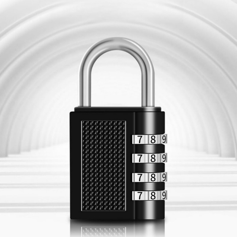 Padlock Combination Lock 4 Digits Suitcase Lock Combination Lock Security
