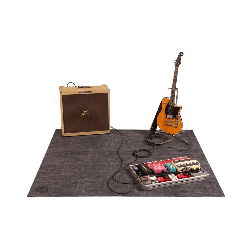 DRUMnBASE Woven Style Stage Rug VP185-BBL Back in Black 6'